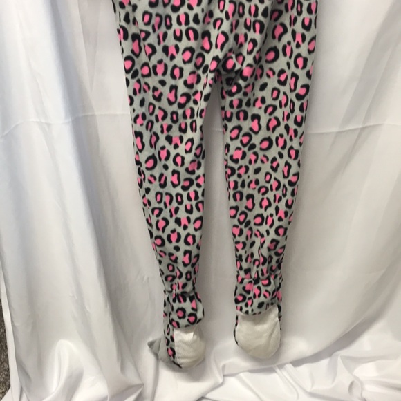KatNap animal Print Footie Pajamas - Picture 6 of 10
